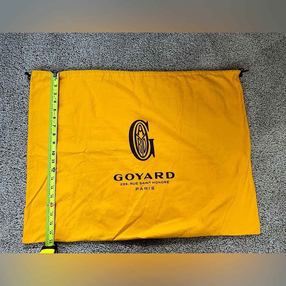 Goyard Paris XL Large Tote Purse Dust Bag